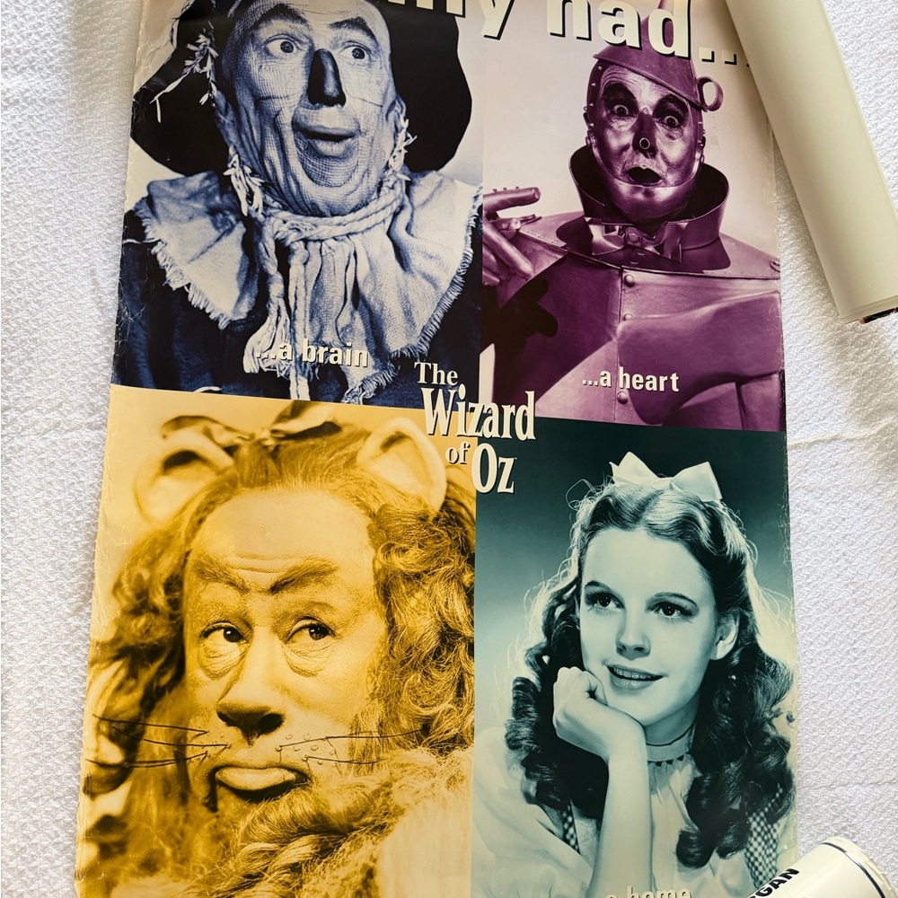 The Wizard of Oz Pop Art Wall Poster - Multi-Color